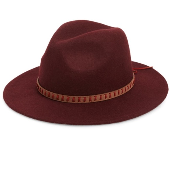 New TREASURE & BOND Wool Felt Panama Hat
In burgundy - Picture 1 of 6